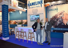 Hamelink Koelingen stond er weer mooi bij dit jaar. De stand werd bemand door Eelco Hamelink en Koos Maat.